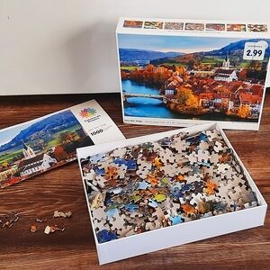 Scenic Town 1000-Piece Puzzle